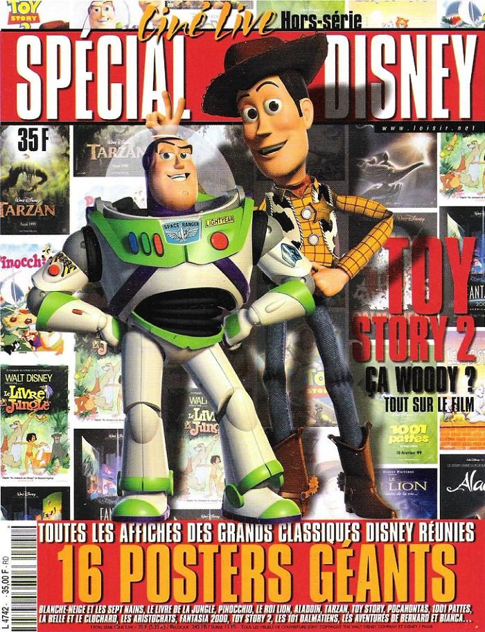 CINE LIVE magazine side cover  Special # 3  1999