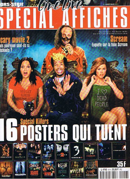 CINE LIVE magazine side cover  Special # 6  2001