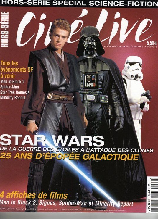 CINE LIVE magazine side cover  Special # 8  2002