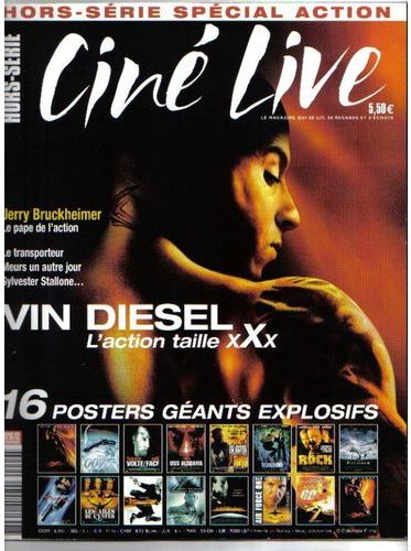CINE LIVE magazine side cover  Special # 9  2002