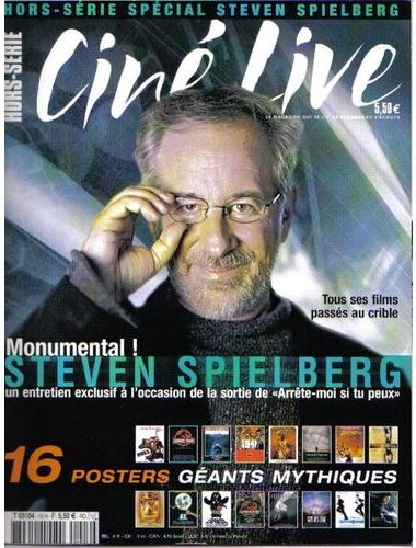 CINE LIVE magazine side cover  Special # 10  2002