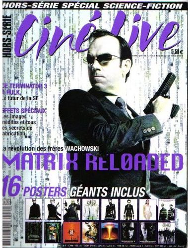 CINE LIVE magazine side cover  Special # 11  2003