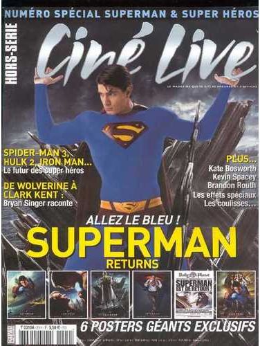 CINE LIVE magazine side cover  Special # 20 June 2006