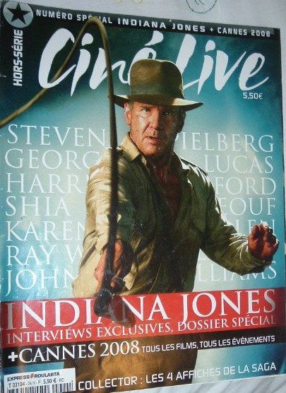 CINE LIVE magazine side cover  Special # 24  2008
