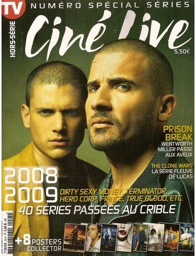 CINE LIVE magazine side cover  Special # 25  2008