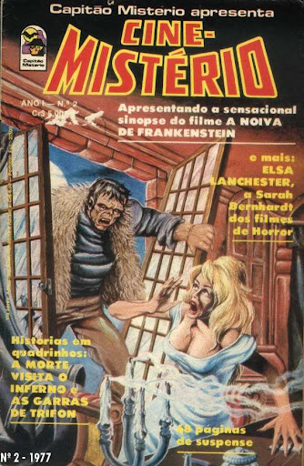 CINE-MISTERIO magazine side cover Issue 2  1977