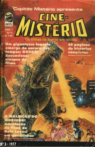 CINE-MISTERIO magazine side cover Issue 3  1977