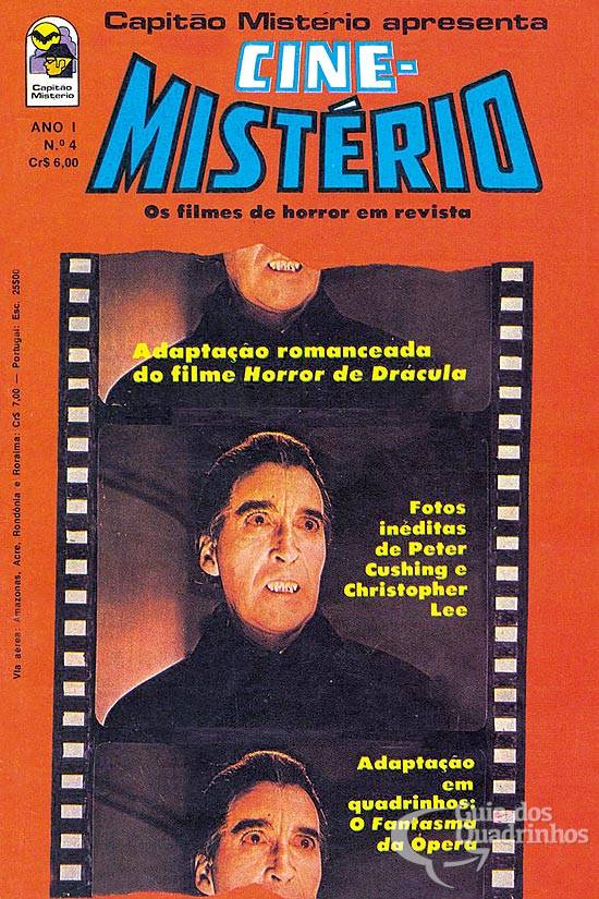 CINE-MISTERIO magazine side cover Issue 4  1977