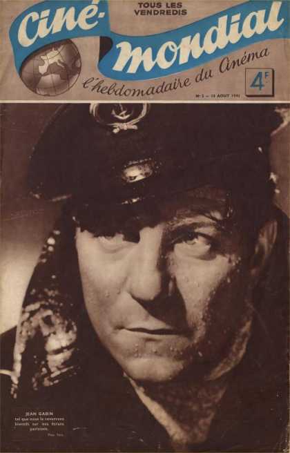 CINE-MONDIAL magazine side cover Issue 2 15 August 1941