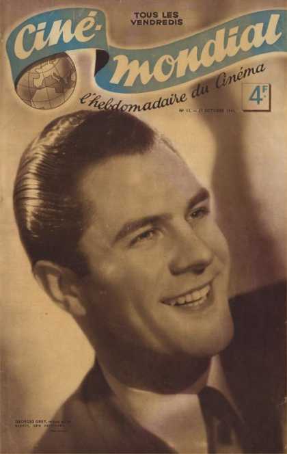 CINE-MONDIAL magazine side cover Issue 11 17 October 1941