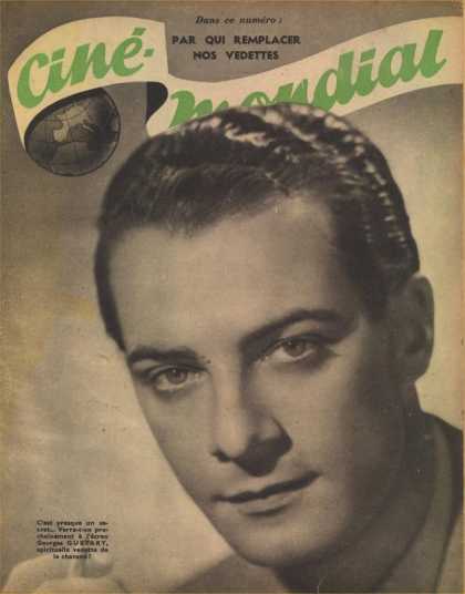 CINE-MONDIAL magazine side cover Issue 117 26 November 1943