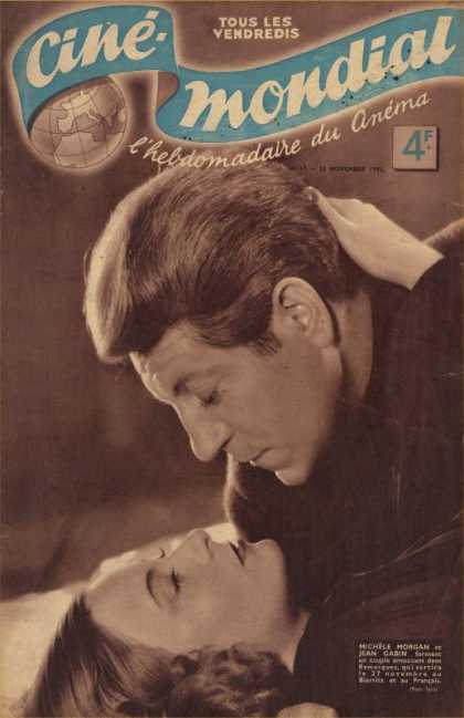 CINE-MONDIAL magazine side cover Issue 17 28 November 1941