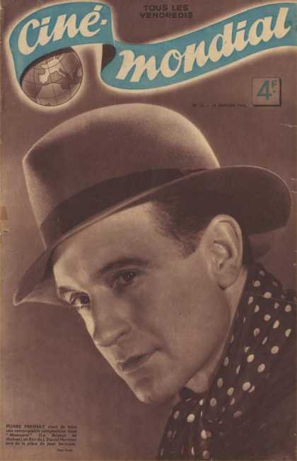 CINE-MONDIAL magazine side cover Issue 23 16 January 1942
