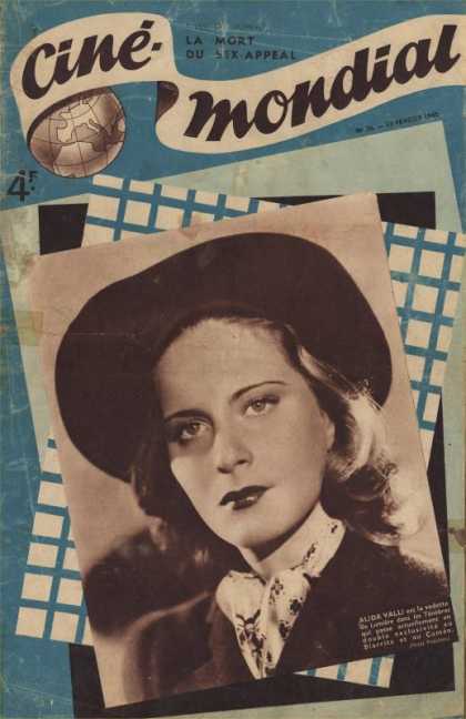 CINE-MONDIAL magazine side cover Issue 26 13 February 1942