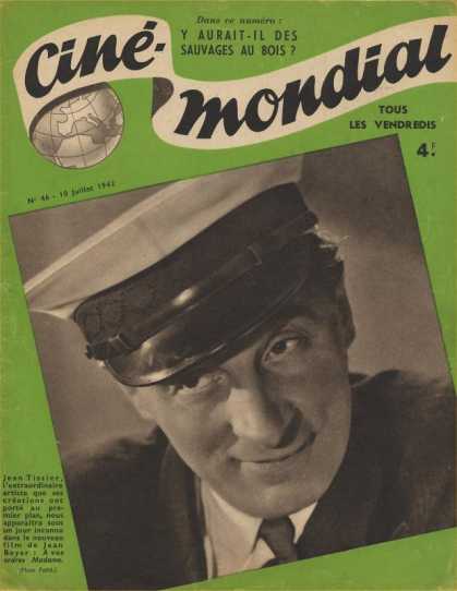 CINE-MONDIAL magazine side cover Issue 46 10 July 1942