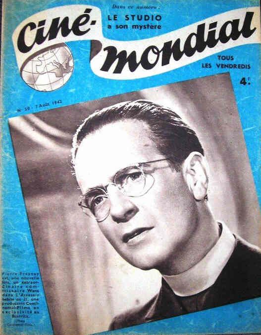 CINE-MONDIAL magazine side cover Issue 50 7 August 1942
