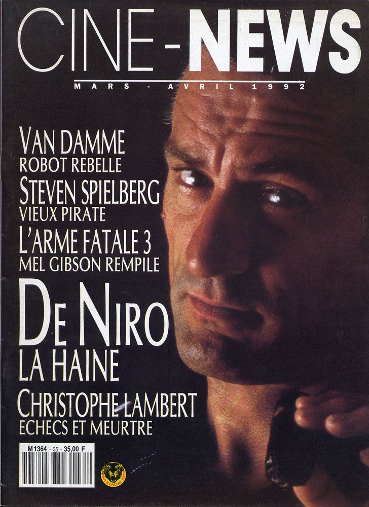 CINE-NEWS magazine side cover Issue 35 March/April 1992