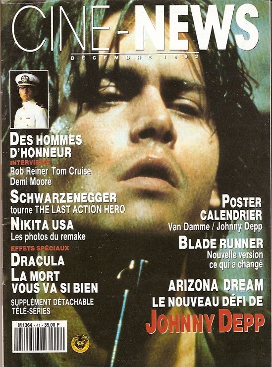 CINE-NEWS magazine side cover Issue 41 December 1992
