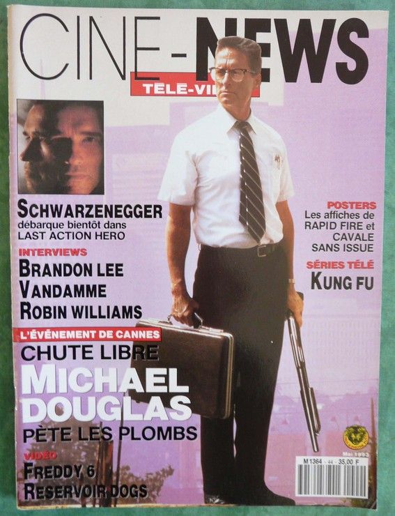 CINE-NEWS magazine side cover Issue 44 May 1993