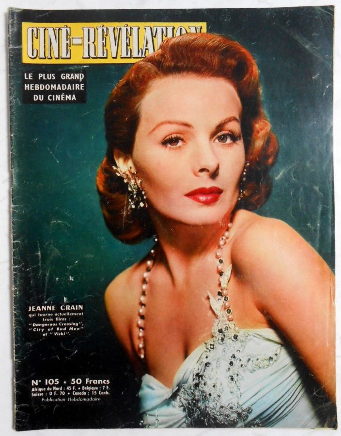 CINE-REVELATION magazine side cover Issue 105 5 April 1956