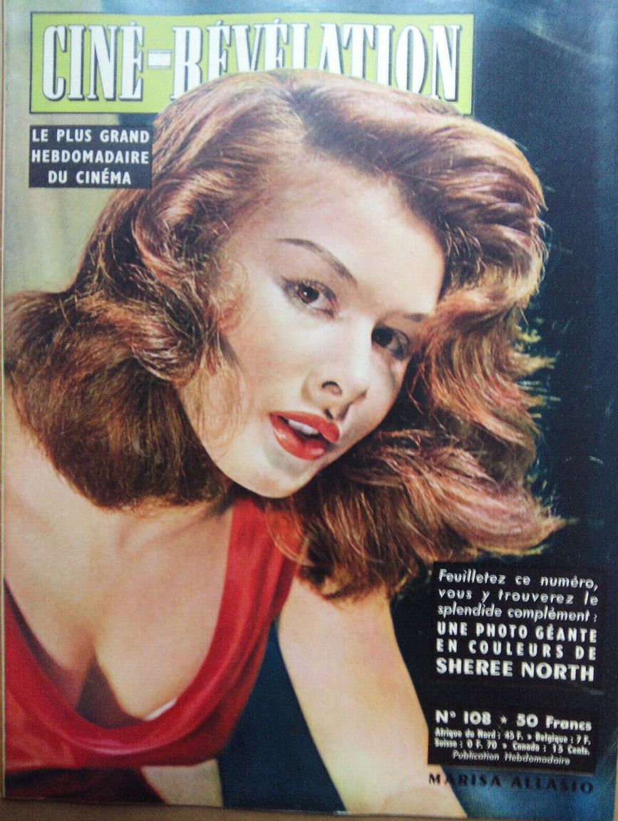 CINE-REVELATION magazine side cover Issue 108 26 April 1956