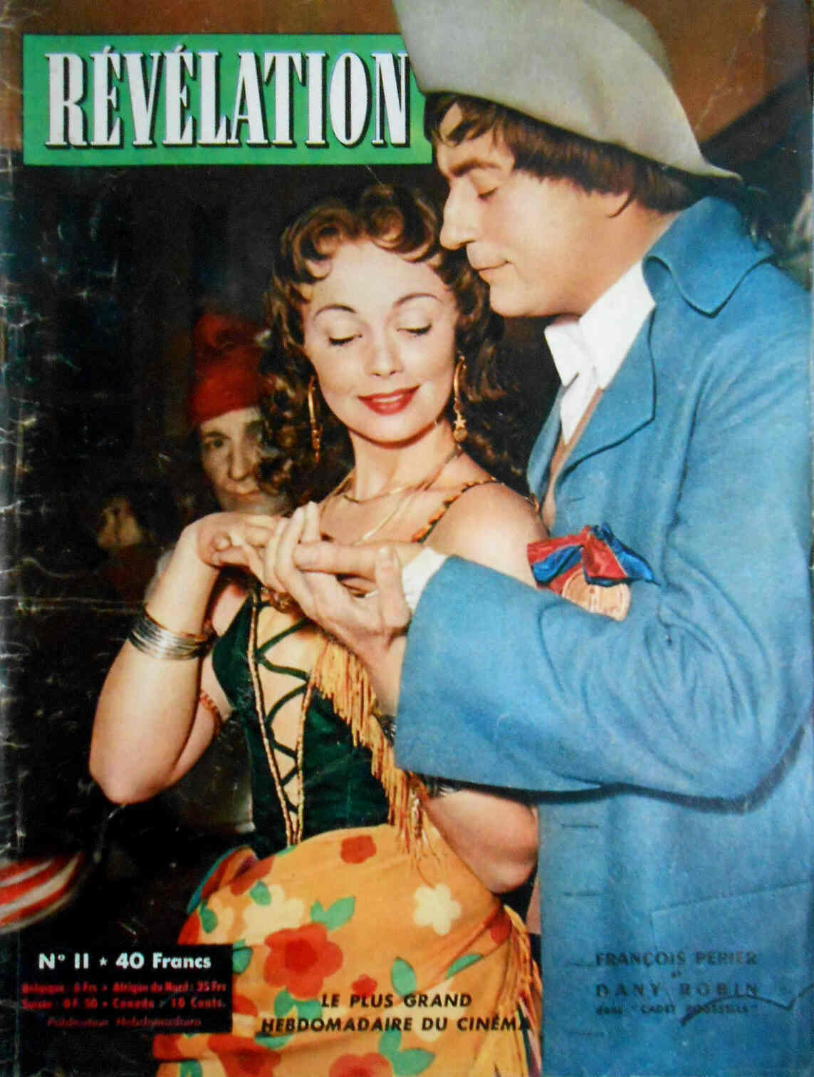 CINE-REVELATION magazine side cover Issue 11 17 June 1954