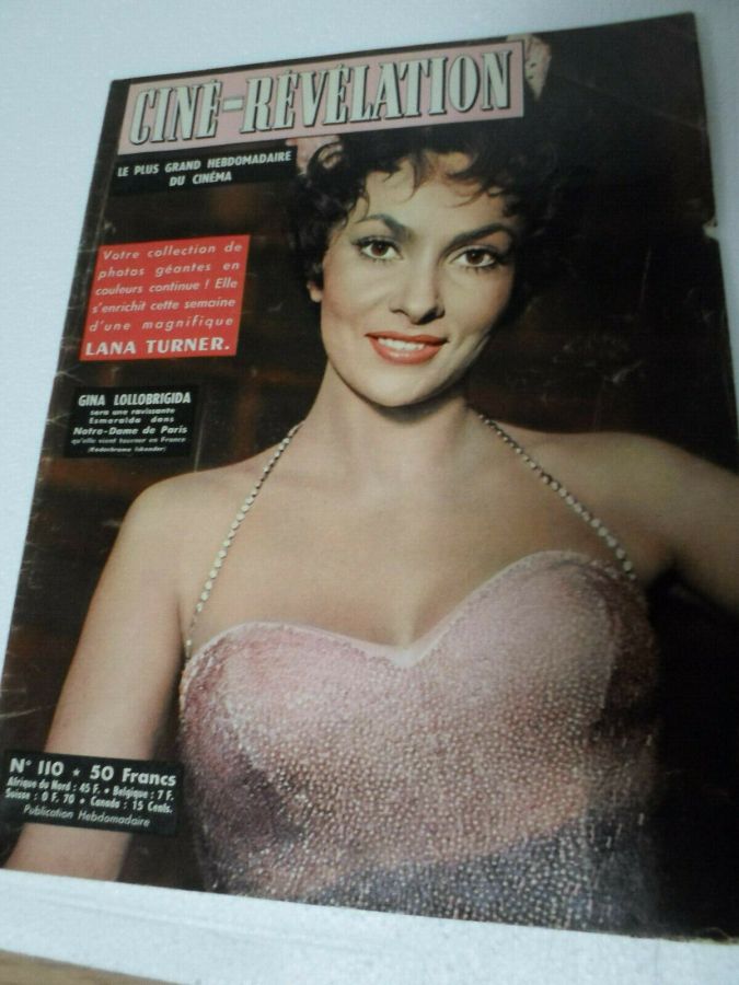 CINE-REVELATION magazine side cover Issue 110 10 May 1956