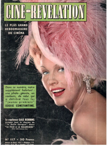 CINE-REVELATION magazine side cover Issue 117 28 June 1956