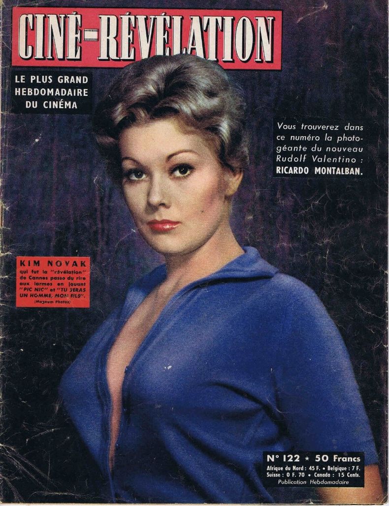 CINE-REVELATION magazine side cover Issue 122 2 August 1956