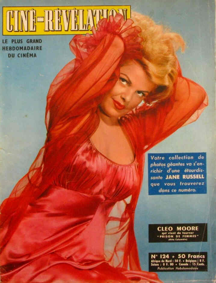 CINE-REVELATION magazine side cover Issue 124 16 August 1956
