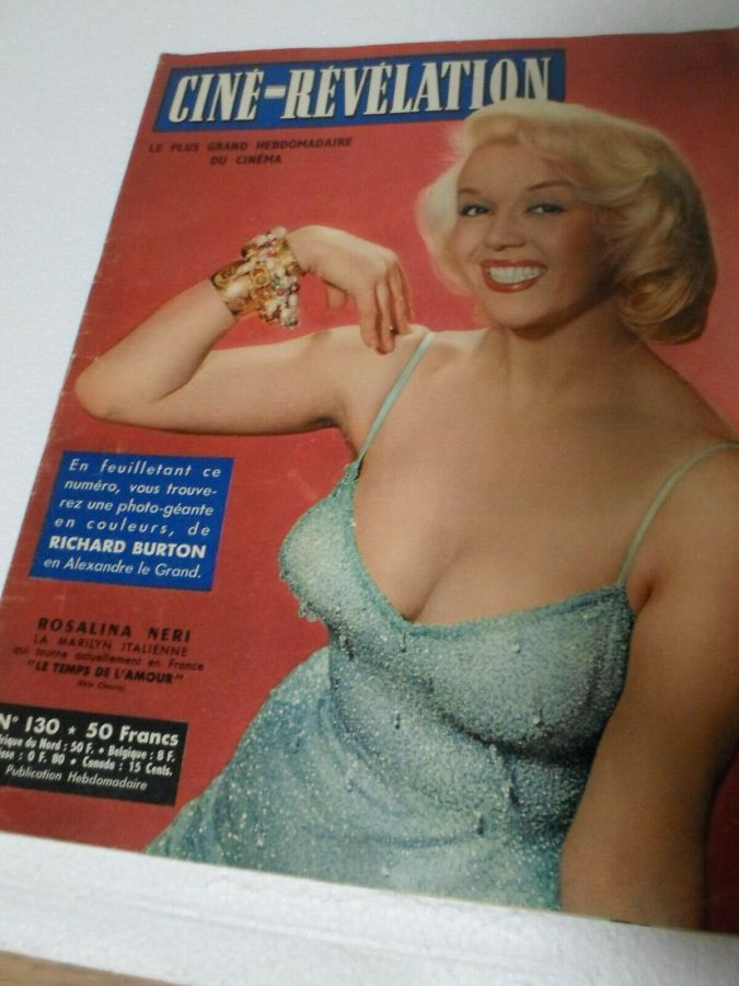 CINE-REVELATION magazine side cover Issue 130 27 September 1956