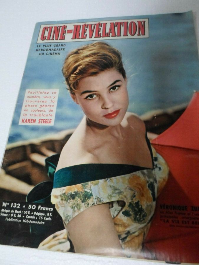 CINE-REVELATION magazine side cover Issue 132 11 October 1956