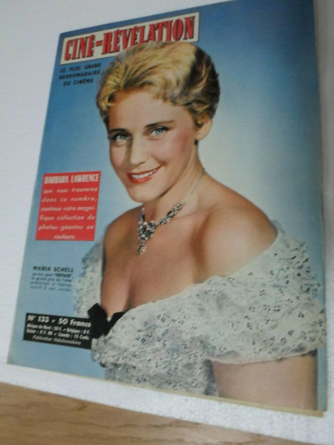 CINE-REVELATION magazine side cover Issue 133 18 October 1956