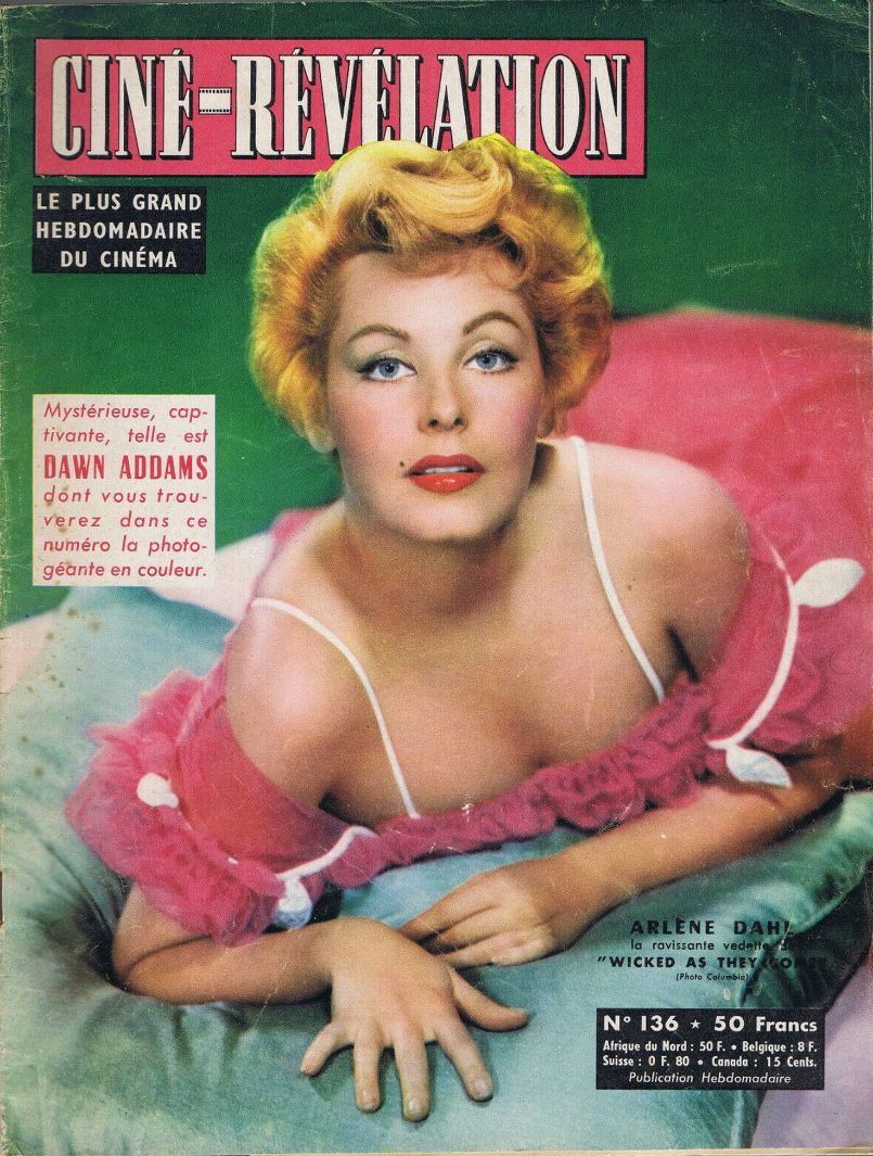 CINE-REVELATION magazine side cover Issue 136 8 November 1956