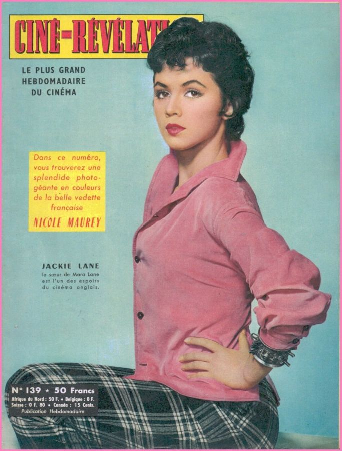 CINE-REVELATION magazine side cover Issue 139 29 November 1956