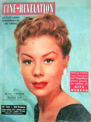 CINE-REVELATION magazine side cover Issue 141 13 December 1956