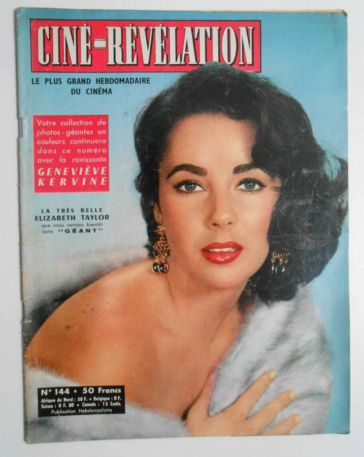 CINE-REVELATION magazine side cover Issue 144 3 January 1957