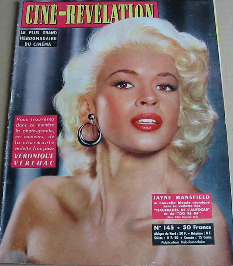 CINE-REVELATION magazine side cover Issue 145 10 January 1957