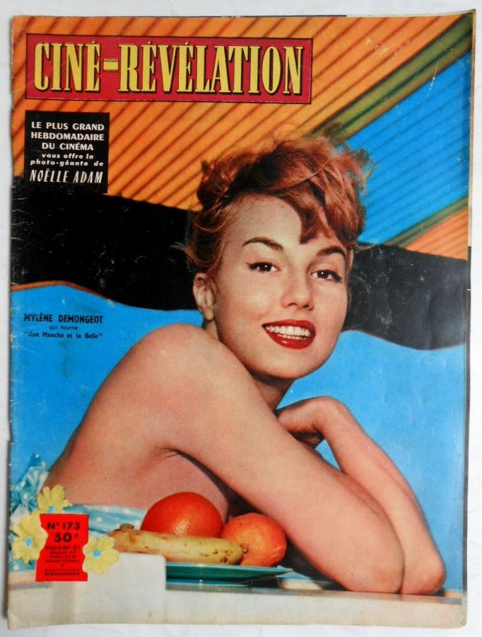 CINE-REVELATION magazine side cover Issue 173 25 July 1957