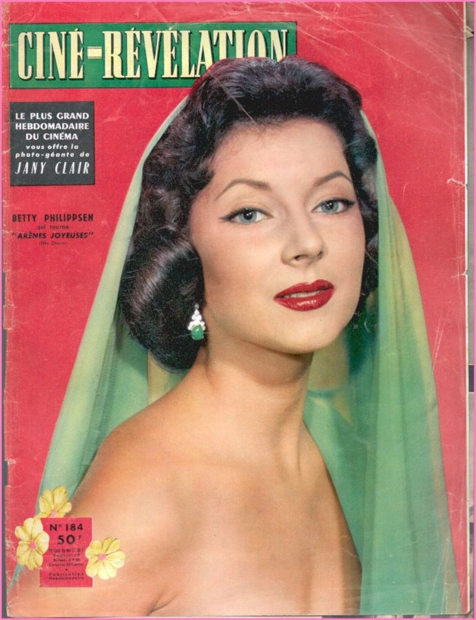 CINE-REVELATION magazine side cover Issue 184 10 October 1957