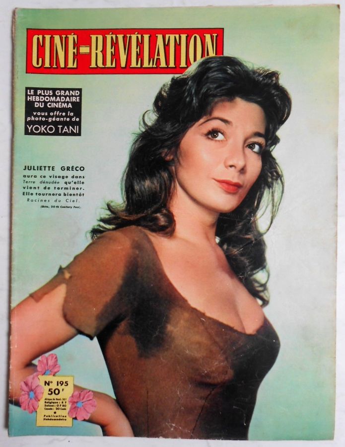 CINE-REVELATION magazine side cover Issue 195 26 December 1957