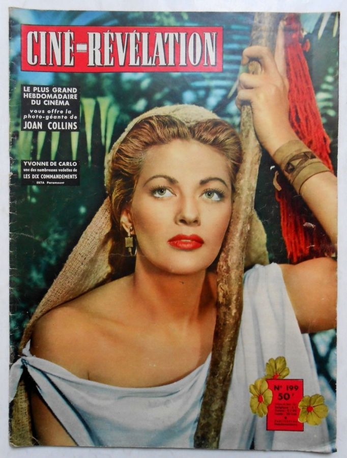 CINE-REVELATION magazine side cover Issue 199 23 January 1958