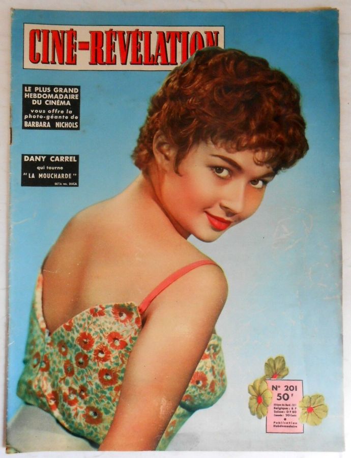 CINE-REVELATION magazine side cover Issue 201 6 February 1958