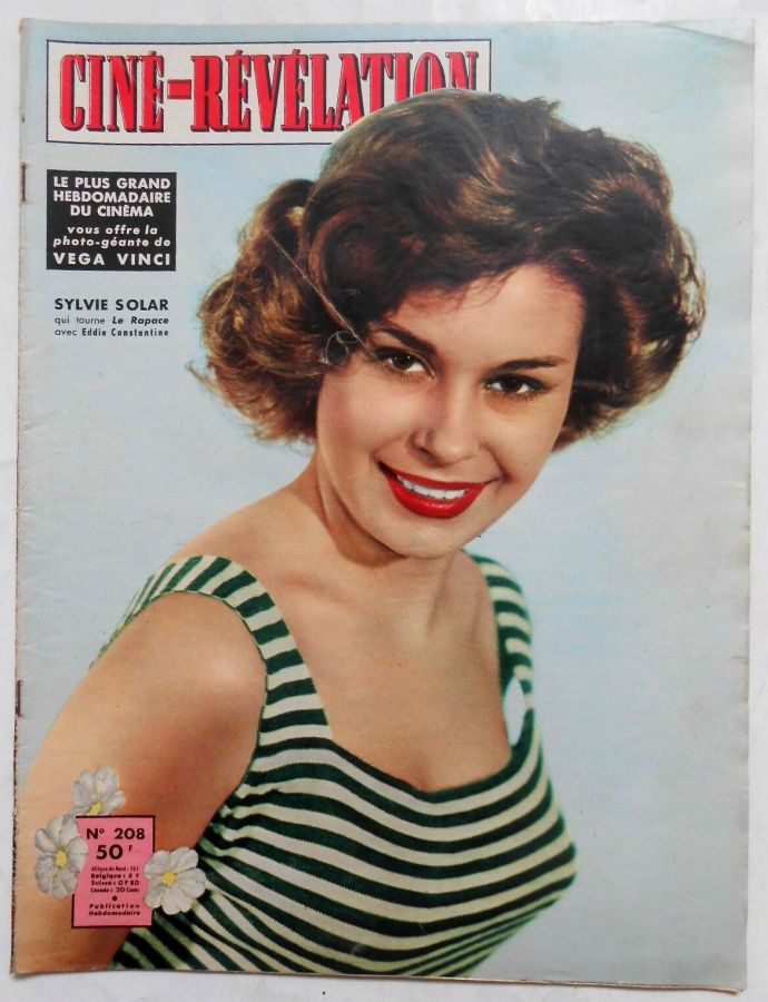 CINE-REVELATION magazine side cover Issue 208 27 March 1958