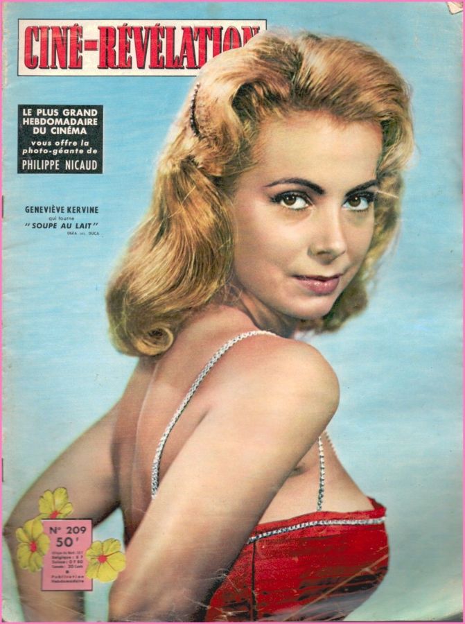 CINE-REVELATION magazine side cover Issue 209 3 April 1958