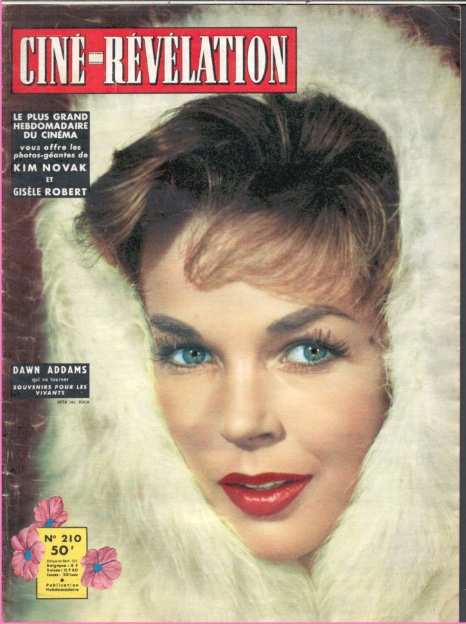 CINE-REVELATION magazine side cover Issue 210 10 April 1958