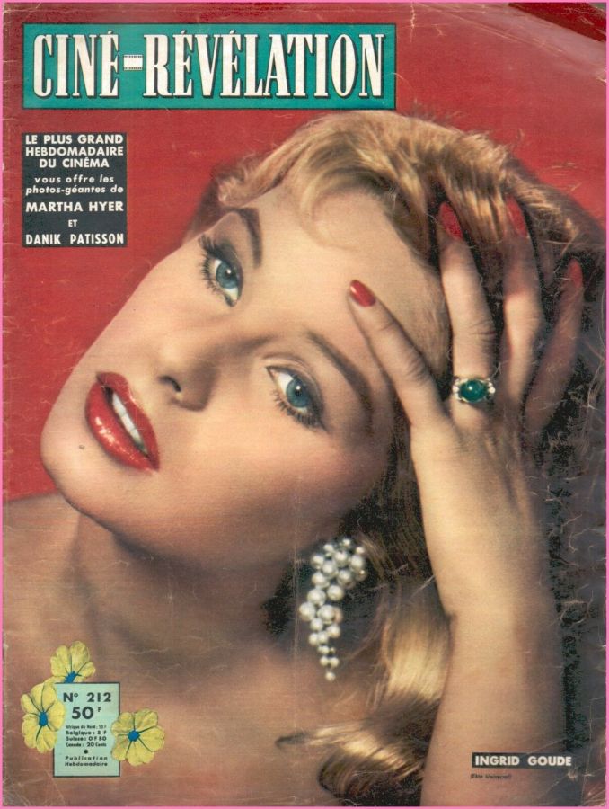 CINE-REVELATION magazine side cover Issue 212 24 April 1958