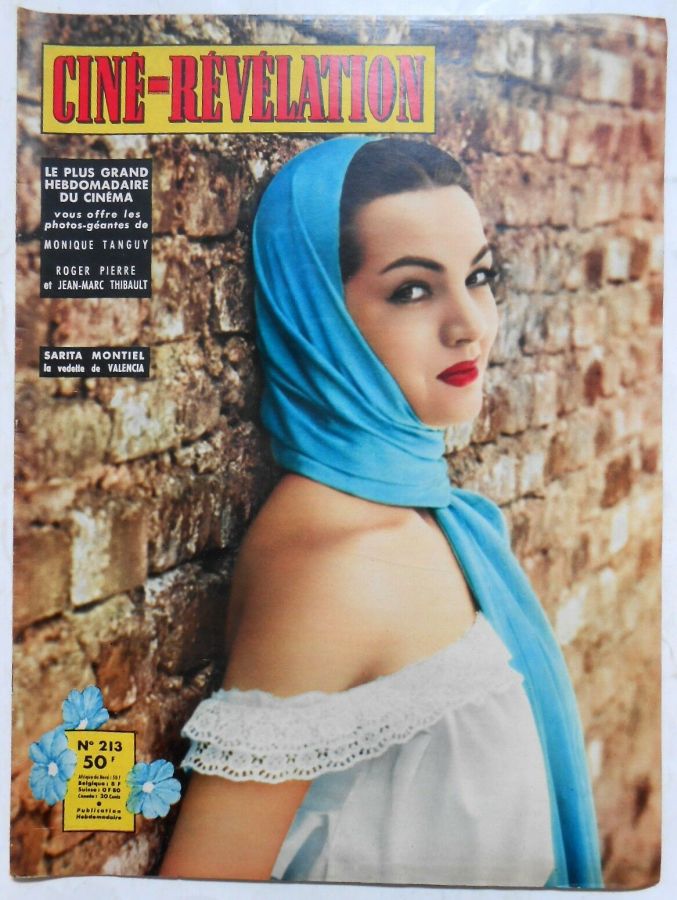 CINE-REVELATION magazine side cover Issue 213 1 May 1958