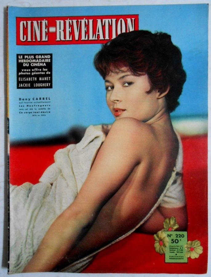 CINE-REVELATION magazine side cover Issue 220 19 June 1958