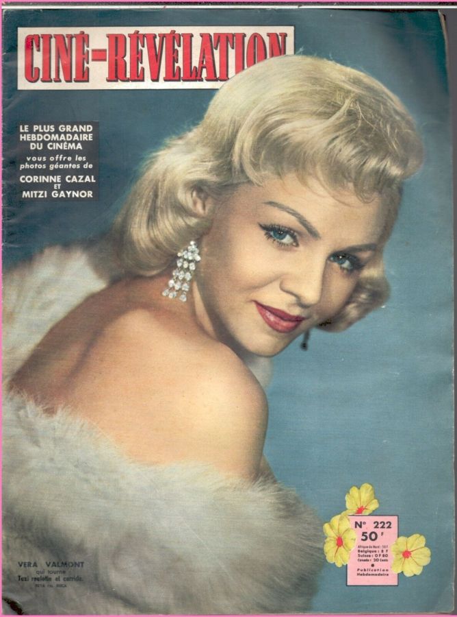 CINE-REVELATION magazine side cover Issue 222 3 July 1958